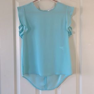 Artizia Chaplin Flutter Sleeve Blouse